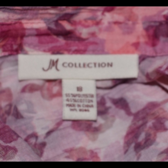 JM Collection blouse - Picture 2 of 2